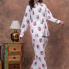 DSC01787 copy Kamee Women Pure Cotton Pink Shirt & Trouser Co-Ords Set for Women